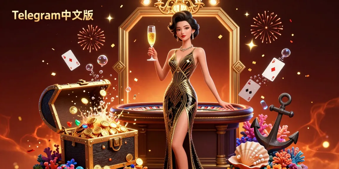 在闪耀的金色和生动的装饰中体验Telegram中文版带来的刺激游戏体验。