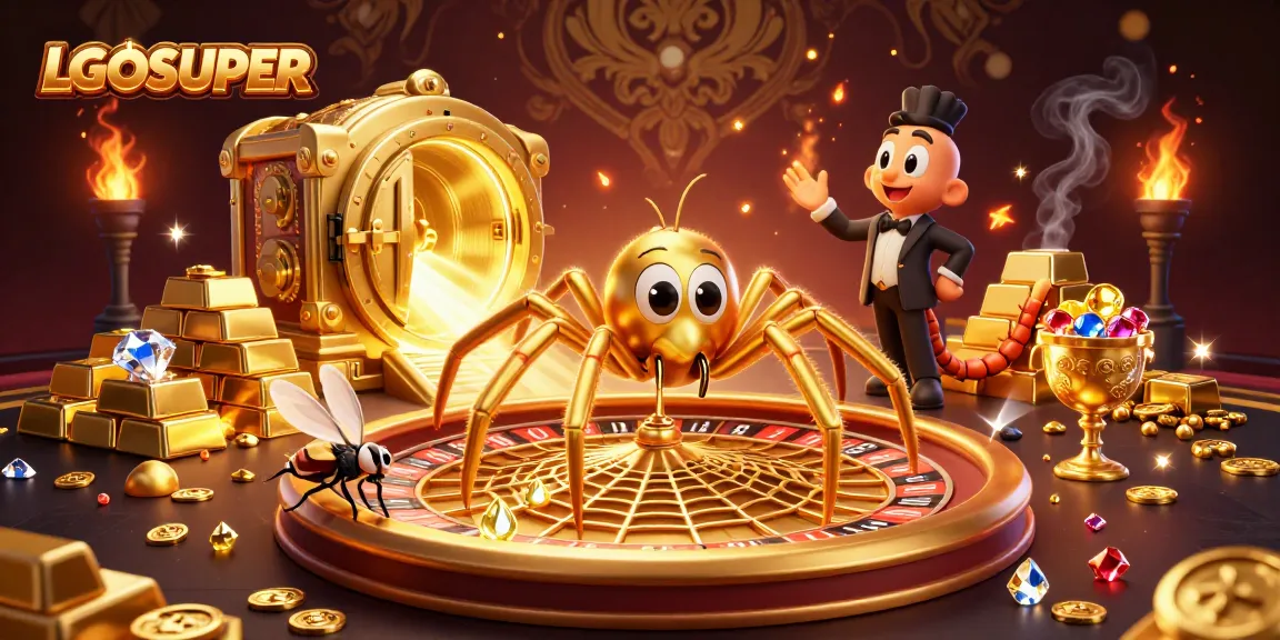 Experience thrilling gameplay at LGOSUPER with a dynamic roulette scene filled with exciting details.