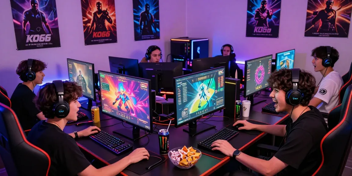 Exciting KO66 gaming session with players enjoying vibrant graphics and immersive atmosphere.