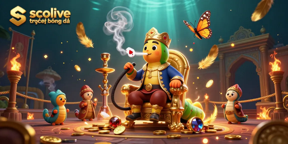 Experience socolive trực tiếp bóng đá with vibrant poker scenes and engaging casino elements in 3D.