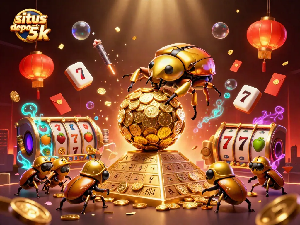 Experience thrilling gameplay at situs deposit 5k with dynamic slot reels and vibrant symbols.