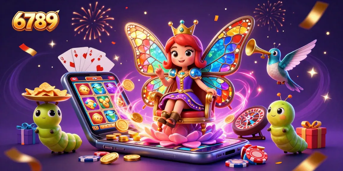 Experience top casino thrills with 6789's lively character scene, showcasing exciting gaming delights.