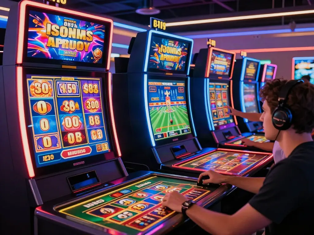 Exciting online gaming experience at red88, showcasing players engaging in various casino games.