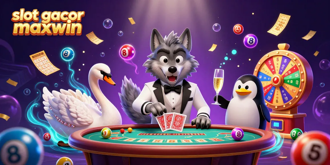 Experience the excitement of slot gacor maxwin with vibrant characters and dynamic casino elements.