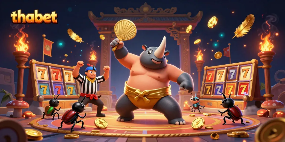 Experience thrilling gameplay with thabet's 3D casino characters, vibrant gaming elements, and rich atmosphere.