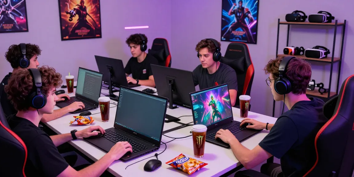 Engaged players enjoying manclub gaming experience in a modern setup.