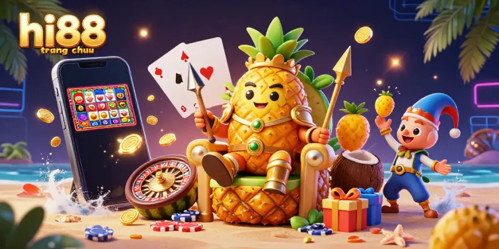 Trải nghiệm trò chơi cá cược hạng sang trên hi88 trang chủ với hình ảnh hoàng gia và tính năng lôi cuốn.