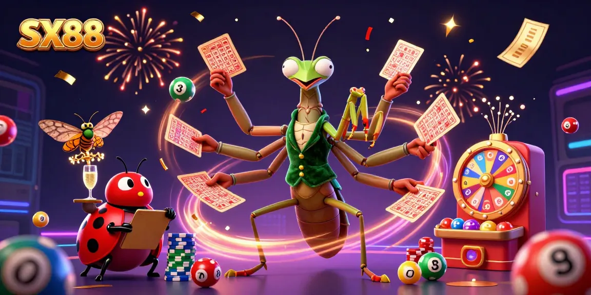 Experience thrilling moments at SX88 with vibrant casino elements and dynamic characters.