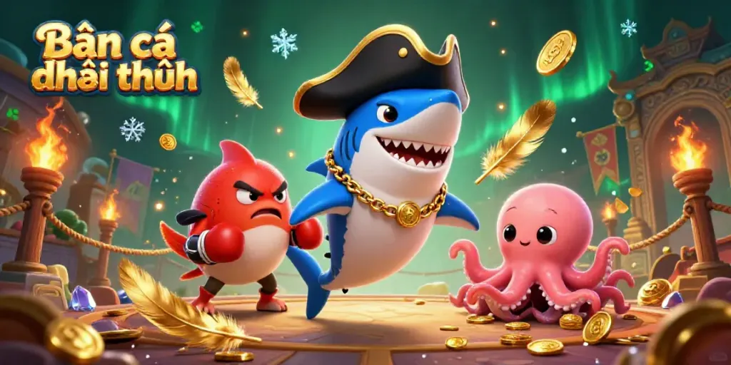 Experience thrilling Bắn cá đổi thưởng with vibrant sea creatures and dynamic gameplay elements in ultra-detailed 3D!