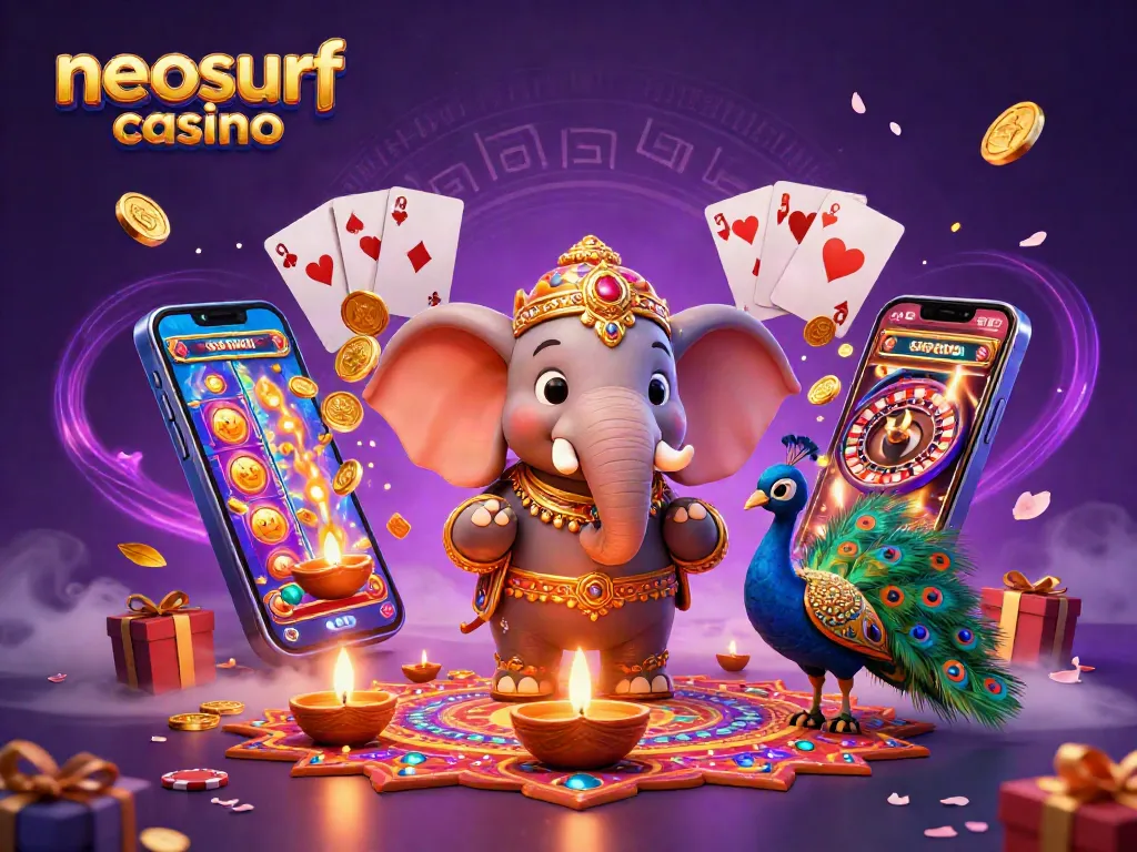 Engage in a thrilling neosurf casino experience with dynamic gaming action and vibrant visuals.
