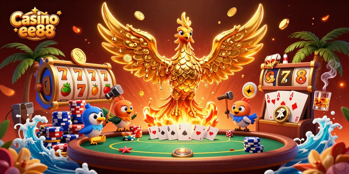Engage with Casino ee88's thrilling atmosphere, experiencing rich game elements and dynamic interactions.