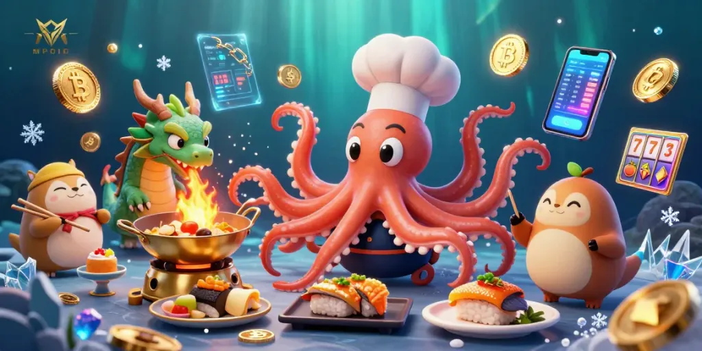 MPOID enhances the gaming experience with vibrant 3D casino elements for online players.