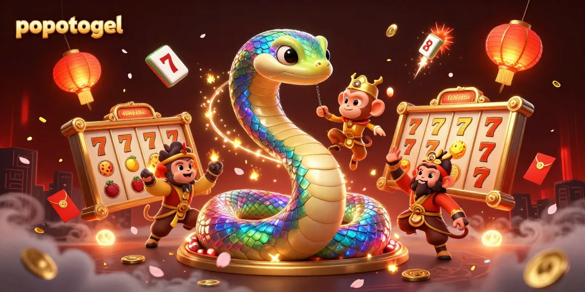 Experience the thrill of popotogel gaming with colorful characters and dynamic visual elements.