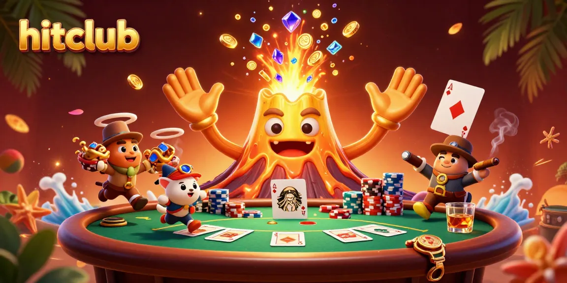 Experience thrilling wins at hitclub with vibrant casino adventures featuring treasure and poker excitement.