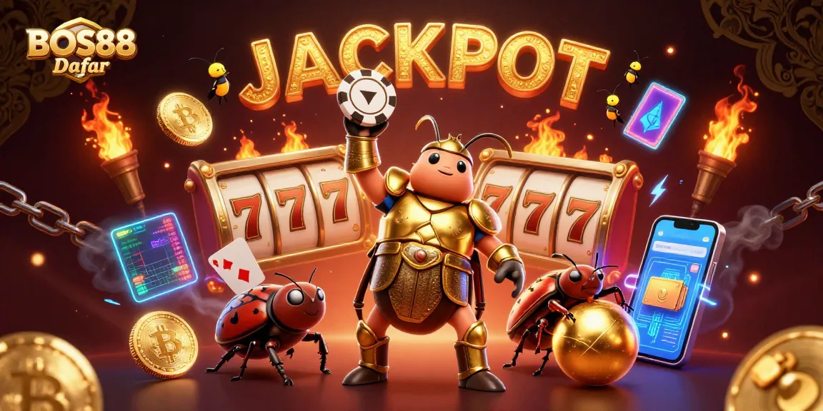 Bermain slot mengasyikkan di BOS88 Daftar dengan jackpot berkilau dan karakter lucu menggoda keberuntungan.