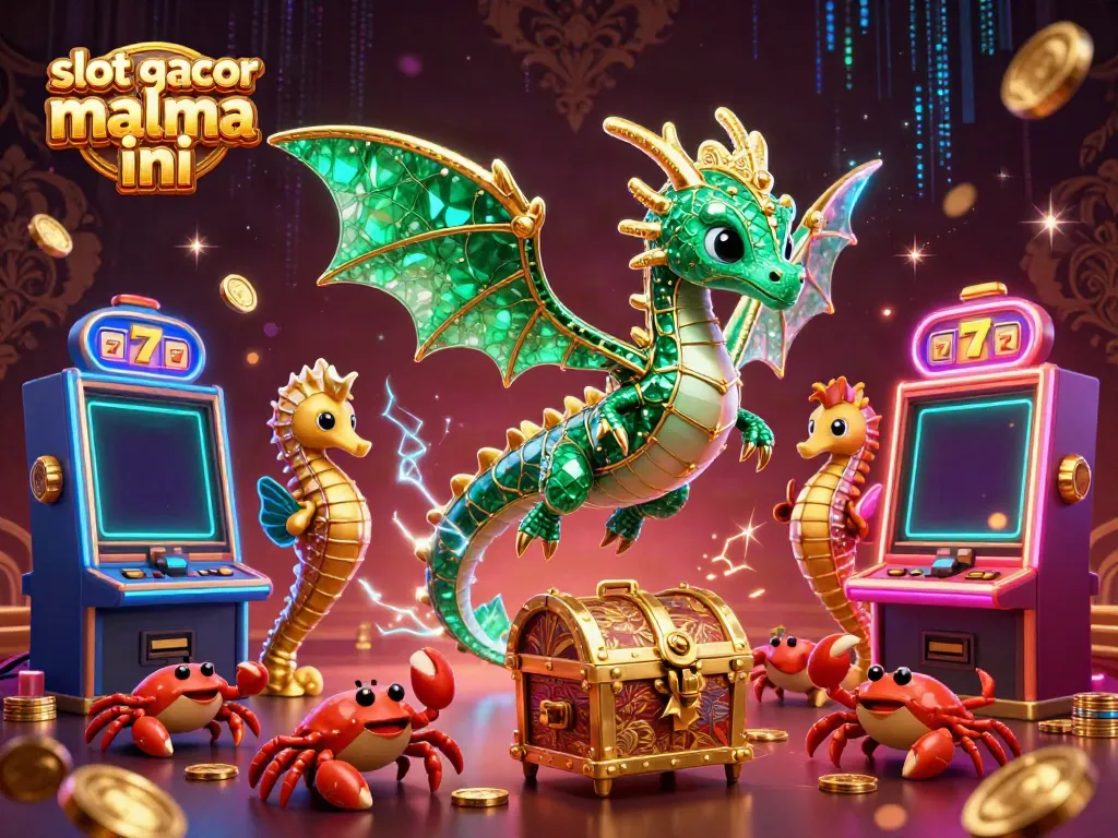 Experience thrilling gameplay with slot gacor malma ini featuring vibrant 3D casino elements.