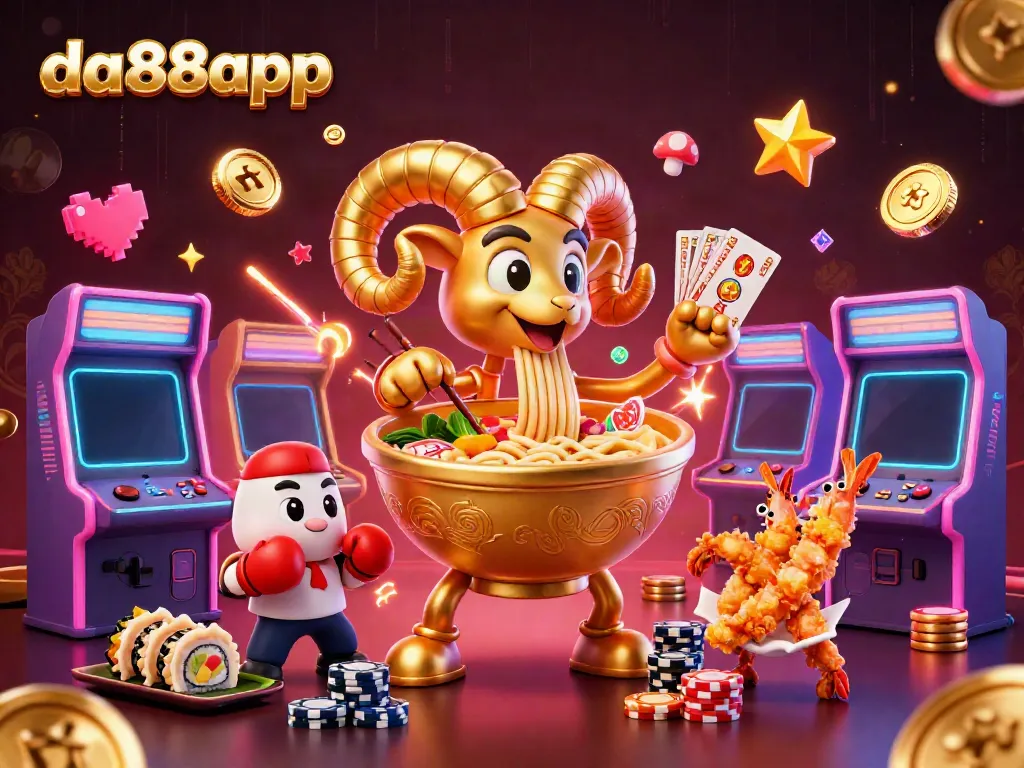 Engage with exciting games at da88app featuring vibrant characters and casino elements.