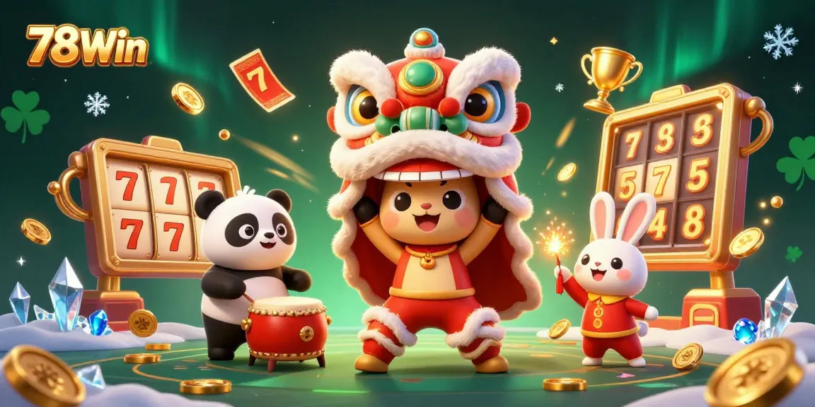 Experience thrilling slots at 78Win with vibrant characters and dynamic rewards