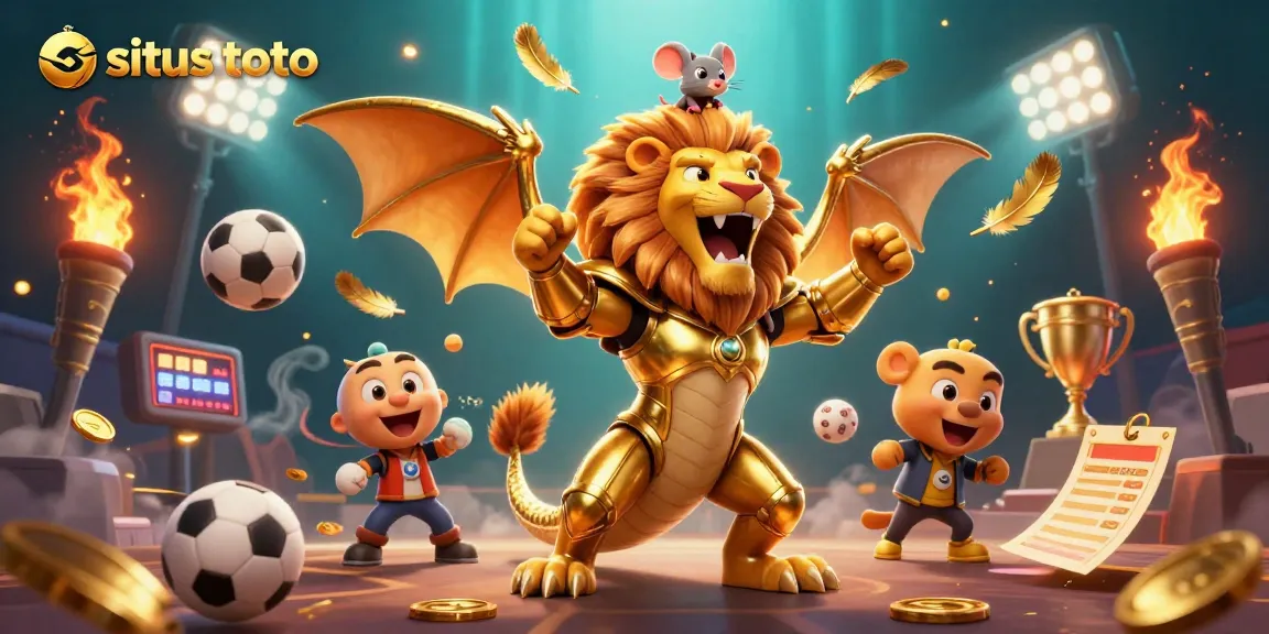 Menangkan taruhan situs toto dengan informasi terbaru dan grafik menarik dalam ilustrasi 3D.