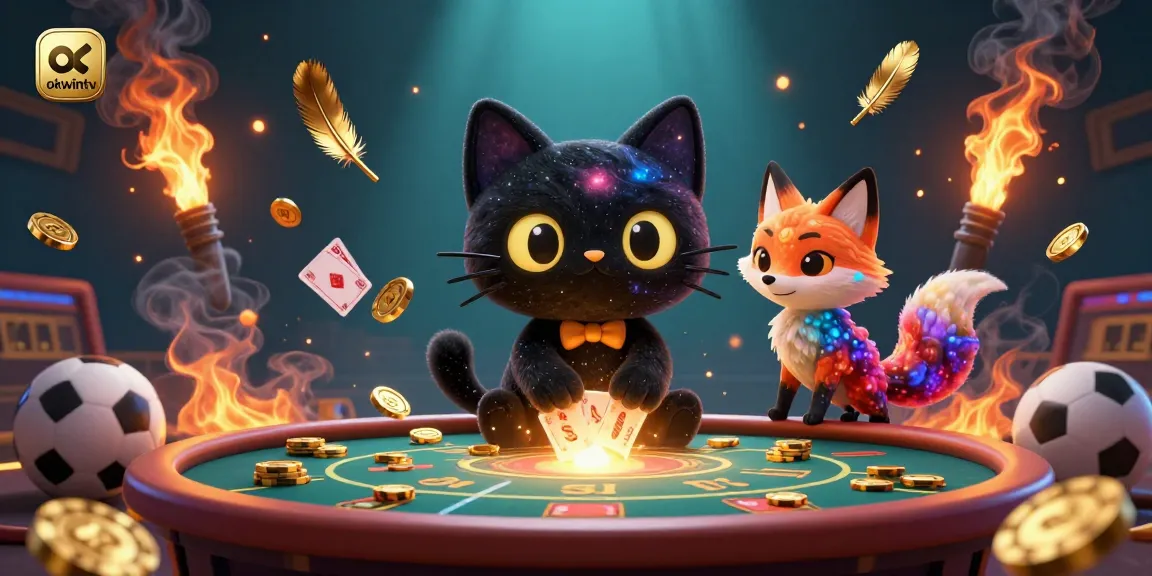 Play with okwintv and experience rich casino dynamics with vibrant characters and immersive elements.