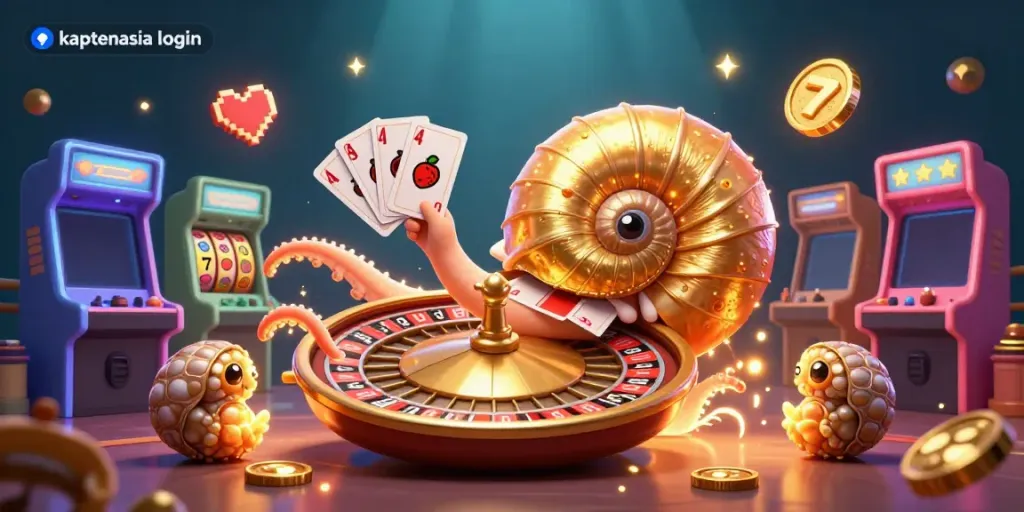 Manfaatkan fitur kaptenasia login dengan permainan slot dan elemen kasino yang menarik.