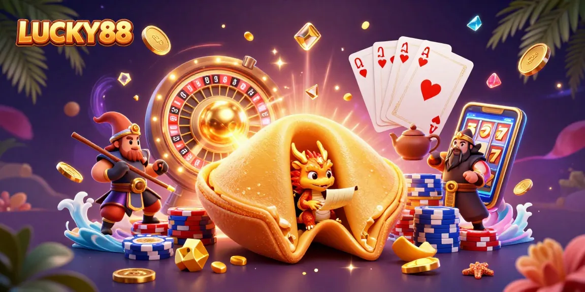LUCKY88 invites you to experience excitement with golden fortunes and casino games.