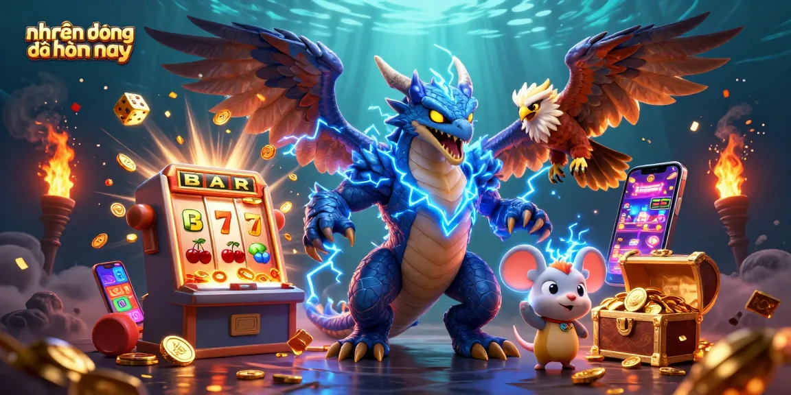 Experience the excitement of nhận định bóng đá hôm nay with this exhilarating casino-themed illustration.