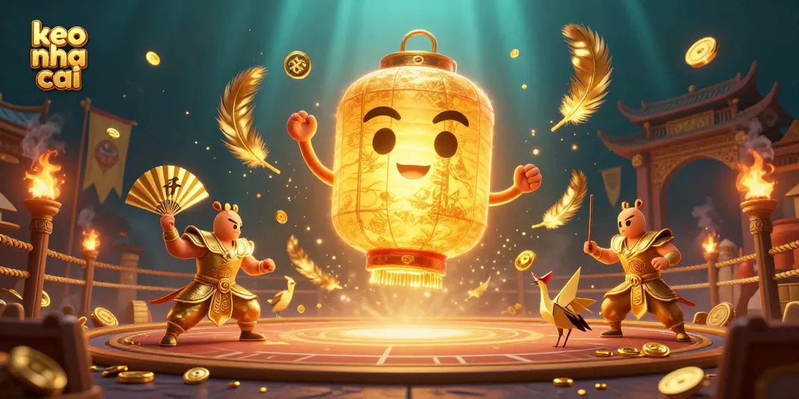 Experience thrilling wins with keo nha cai in this vibrant 3D casino illustration.
