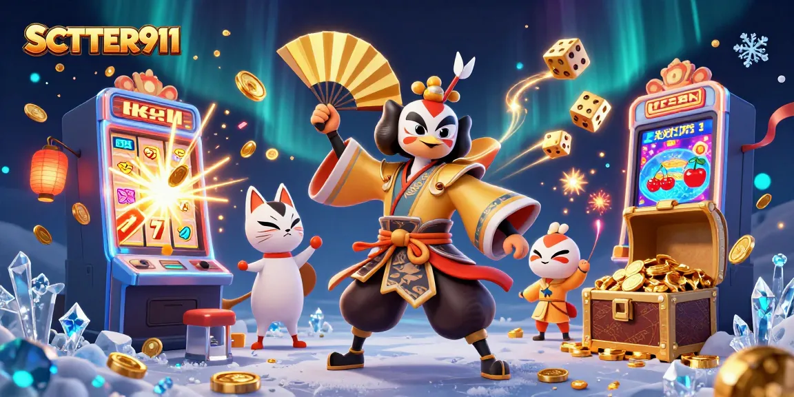 Join SCATTER911 for a winning adventure with exciting slot machines and vibrant gaming characters!