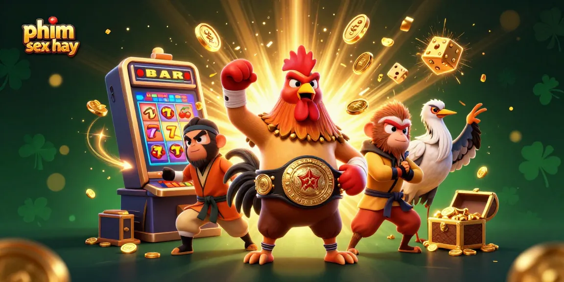 Win big with phim sex hay in a vibrant casino scene featuring dynamic characters and game elements.