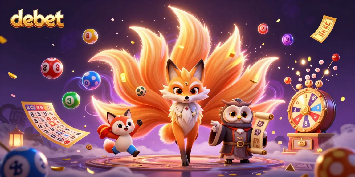 Experience the vibrant world of gambling with debet: a colorful, engaging 3D fantasy scene!