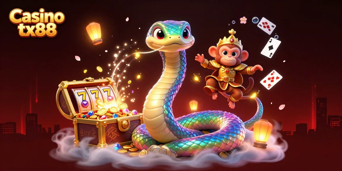 Experience vibrant gameplay with Casino tx88 featuring colorful slot elements and dynamic characters in a rich gaming scene.
