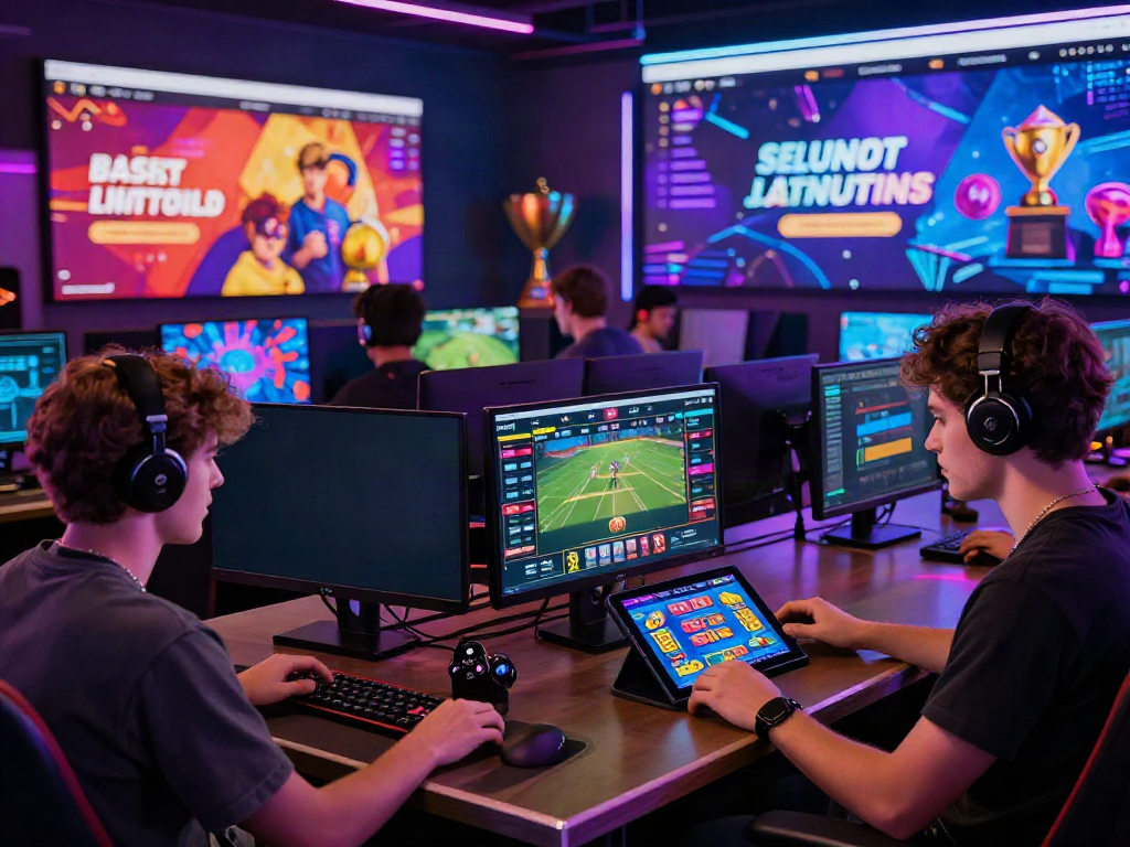 Engaging players immersed in the vibrant world of net88 online gaming and betting.