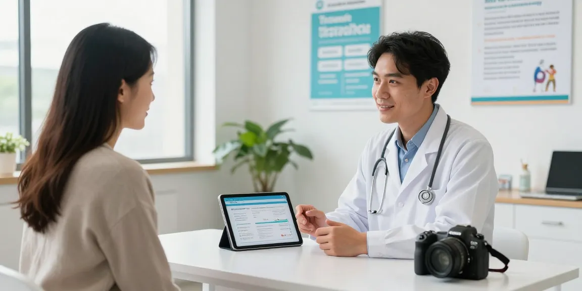 Guided consultation on tirzepatide Canada for effective weight management in a welcoming clinic.