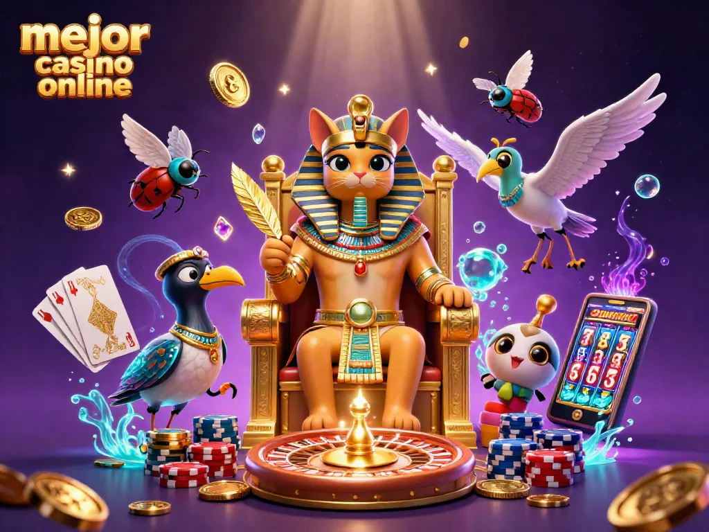Disfruta de los mejores casinos online mientras giras una ruleta en un ambiente mágico de juego.