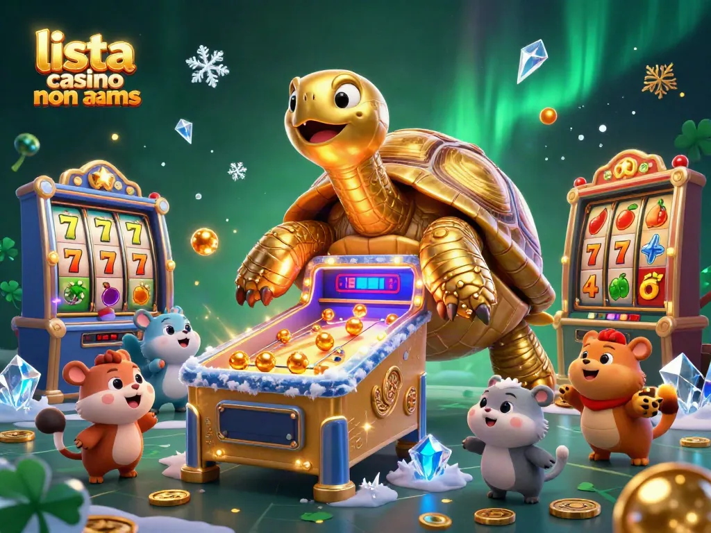 Lista casino non AAMS con una tartaruga dorata enorme e altri giochi divertenti. Gioca ora!